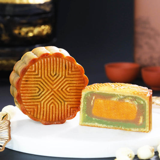 Golden Emerald - Baked Skin Mooncake