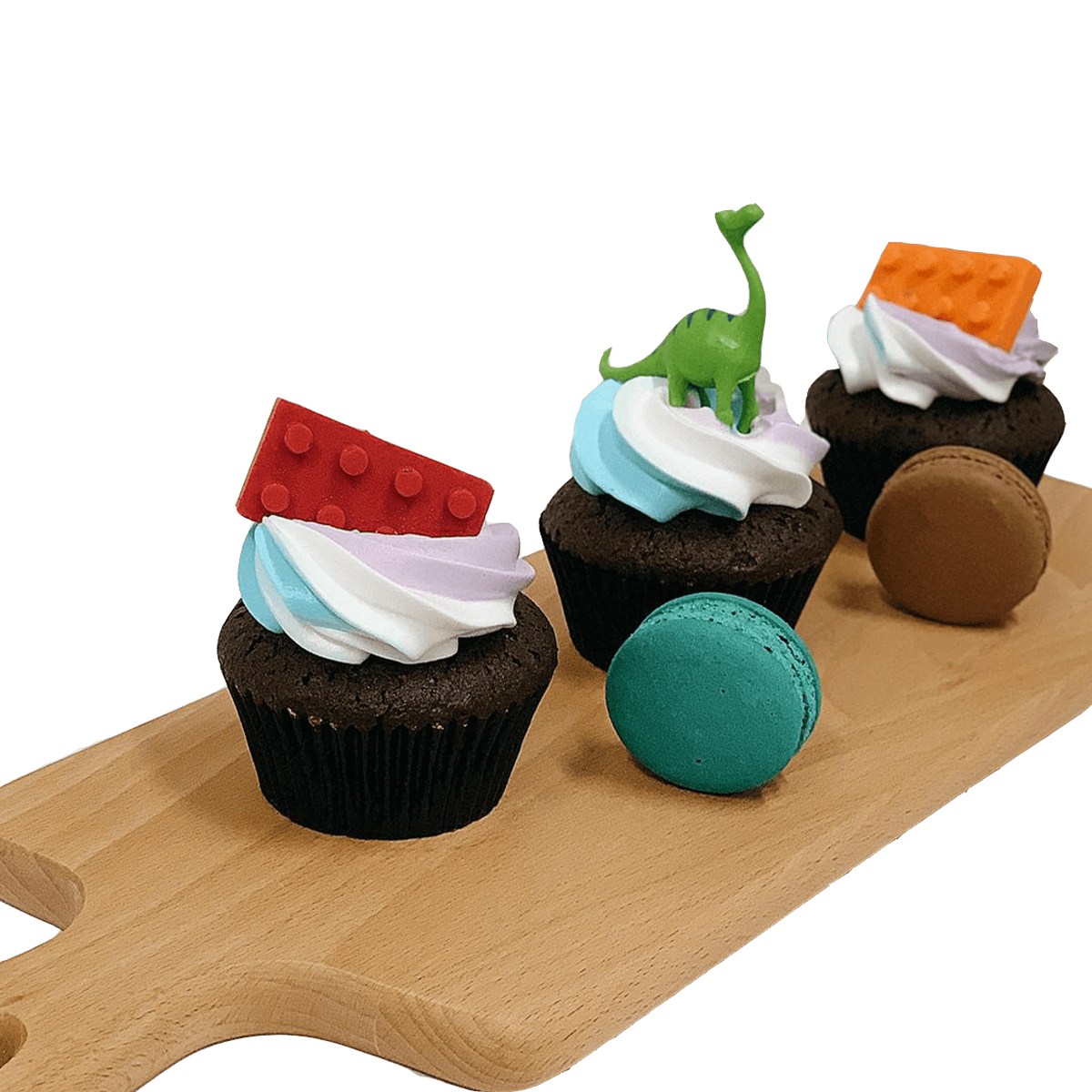 Dinosaur World Cupcakes – Set of 3