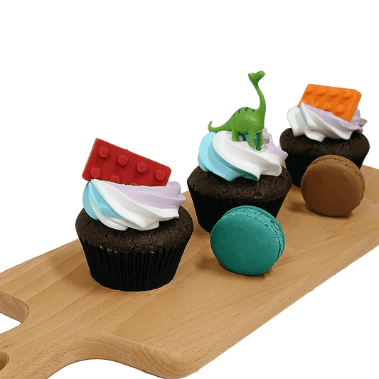 Dinosaur World Cupcakes – Set of 3