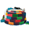 Brick Land Birthday Cake